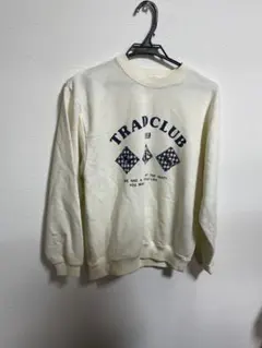 トレーナー ホワイト レトロ