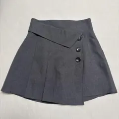 GRL インパン裏地付きアシンメトリーミニスカート[tu725]S