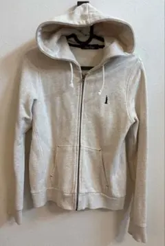 EAST BOY フルジップパーカー ライトグレー