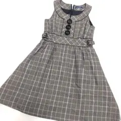 4　BURBERRY　36 キッズ ワンピース チェック フォーマル　140相当のサムネイル