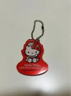 ハローキティ50周年記念カフェ 限定 ランダムアクリルキーホルダー