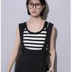 リブニットタンク新品アルページュストーリー