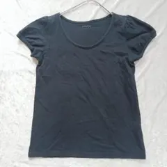 ページボーイ 半袖 Tシャツ 黒 パフスリーブ M カットソーのサムネイル