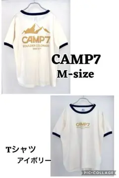 CAMP7 Tシャツ アイボリー Mサイズのサムネイル