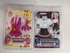 アイカツカード セブンイレブン 復刻アイカツ！カード 星宮いちご　藤堂ユリカ