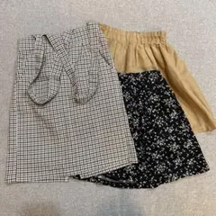 美品　子供服グローバルワーク スカート130㎝