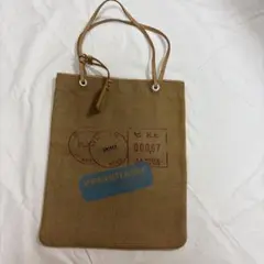 DKNY トートバッグ ジュート風素材　Y2Kのサムネイル