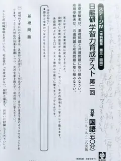 日能研 5年 育成テスト＆特別テスト １年分 フルセット 通年 日能研 5年 育成テスト＆特別テスト 1年分 フルセット 通年 2025年