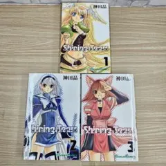 初版 Shining Tears 1~3巻 全巻セット 神田晶 ガンガンコミック