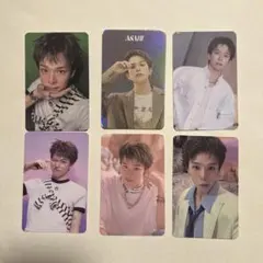 TREASURE バルクパックトレカ コンプ6枚セット アサヒ