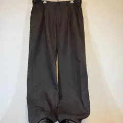 モ*カ様 Haggar ワイドスラックス 2タック チャコール W34 アメカジ