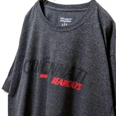 チャンピオン シンシナティベアキャッツ ロゴ Tシャツグレー灰色L古着