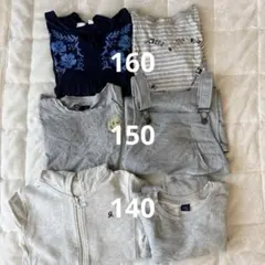 女の子　キッズ服 まとめ売り gap サイズ140 150 160