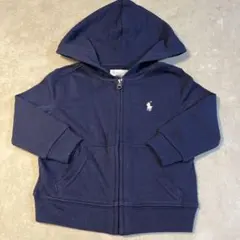 Ralph Lauren フード付きトレーナー 12M ネイビー