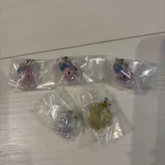 サンリオ クリスタルめじるしチャーム　マイメロ　シナモン　ポムポムプリン