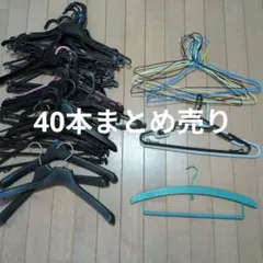 お値下げ #2659-4 黒 衣類用 ハンガーセット 28本セット まとめ売り