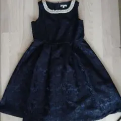 ネイビー フォーマルドレス 140