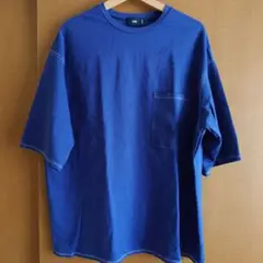 HARE ネイビー Tシャツ　ポケット付き