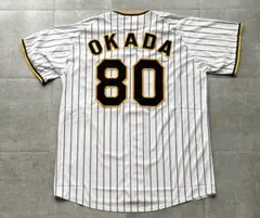 美品　阪神タイガース 岡田彰布 ユニフォーム　80番のサムネイル