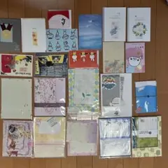 レターセット　ハガキ　メッセージカード　まとめうり