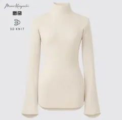 ユニクロ マメクロゴウチ 3D リブハイネックセーター