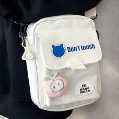 新品⭐️スマホ ショルダー　ショルダーバッグ 白　可愛い レディース