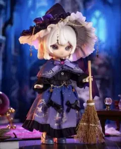 SIMONTOYS アウトフィット　ドール服　魔女服　帽子付き　フルセット