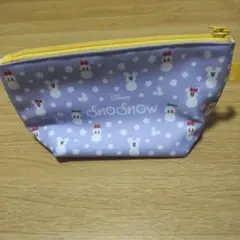 Disney ディズニー SnoSnow 雪だるまポーチ クリスマス