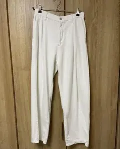 UNIQLO naturalドレープデニムタックパンツ Mサイズ