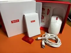 【美品・付属完備】SPrime PM1 ゲーミングマウス ホワイト