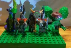 4月３日で出品終了　限定セール　レゴニンジャゴー　ミニフィグ５体