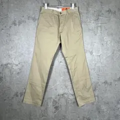 RED KAP ワークチノパン ベージュ W28 L32 スリム ワークウェア