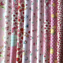 松山敦子さんカットクロス10枚（ピンク）