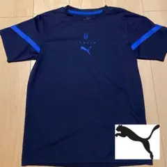 puma プーマ サッカーイタリア代表 キッズトレーニングウェア プラシャツ