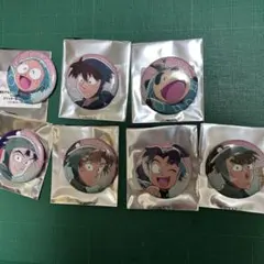 忍たま乱太郎　ロフト　楽しいお花見の段　グリッター缶バッジA 7個セット　伊作