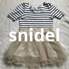 snidel スナイデルワンピース　キッズ最終値下げシフォンのサムネイル