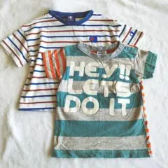 Tシャツ2枚セット ベビー服 まとめ売り 半袖 90 95　男の子 女の子