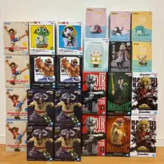 プライズフィギュアまとめ売り、ナルト、ヒロアカ、ワンピース、ドラゴンボール他
