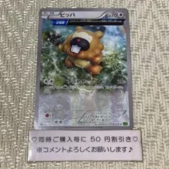 ビッパ HP70 ずぶぬれ C 058/070 XYs ポケモンカード - メルカリ