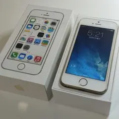 【美品】iPhone 5s 64GB ゴールド NTTドコモ