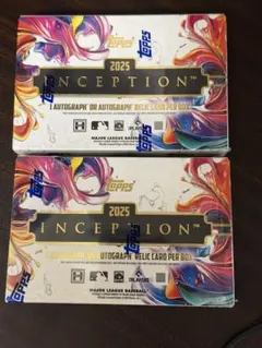 2025 Topps Inception 未開封 2box - メルカリ