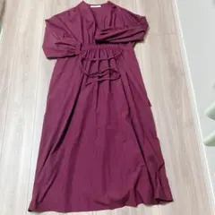 極美品 FOR SERIES ロングワンピース S アダストリア ウエストマーク