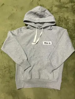 【美品】This is The Hoody プルオーバーパーカー
