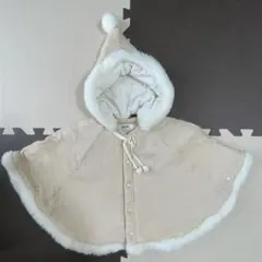 CELEC ベビー フリースポンチョ ベージュ