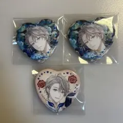 にじさんじ Rose Valentine ハート缶バッジ 甲斐田晴