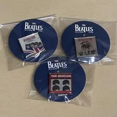 ビートルズピンバッジ　③ ビートルズやローリング・ストーンズなど、ピンズカプセルトイの