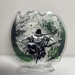 『ONE PIECE』のキャラクター、ロロノア・ゾロのアクリルスタンド
