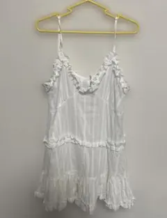 キャミソール　レース　チュニック