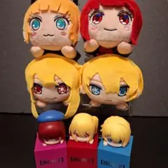 推しの子 寝そべりぬいぐるみ ひっかけフィギュア 7点セット