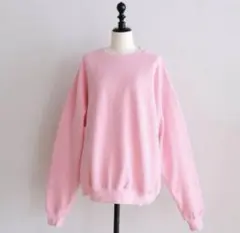 新品SeaRoomlynn VOLUME スウェットプルオーバー シェルピンク 新品SeaRoomlynn VOLUME スウェットプルオーバー シェルピンク